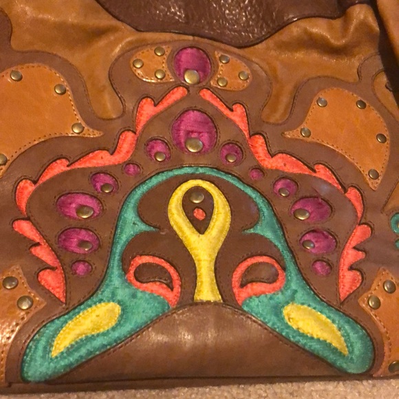 Cole Haan G Series Leather Bag Rare - Picture 4 of 4